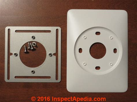 electrical box thermostat|nest thermostat mounting plate.